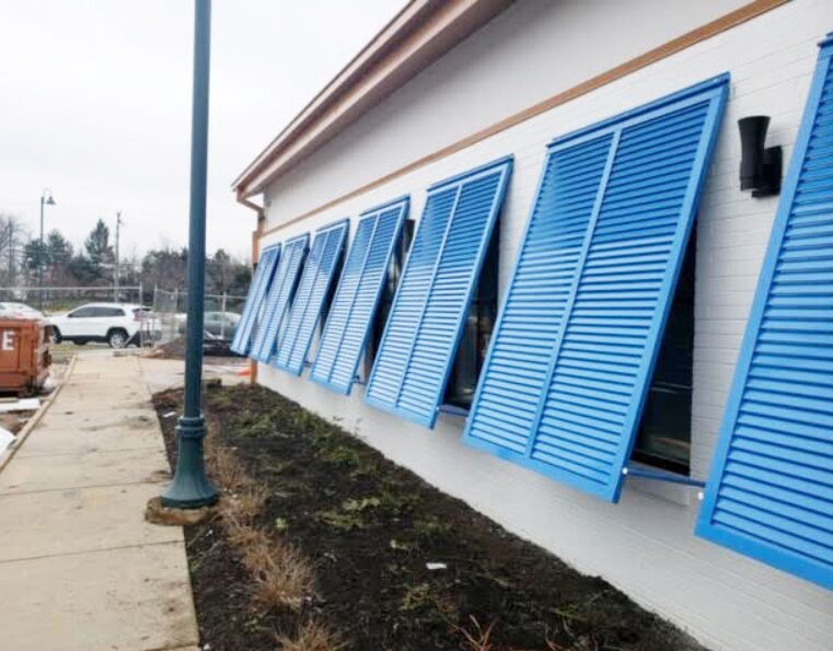 Standing Seam Awnings in Ocean Pines - Carroll Architecture Shade