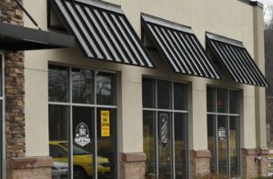 carroll architectural shade metal awnings in Fairfax