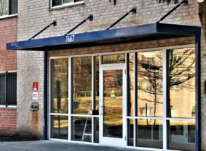 carroll architectural shade metal awnings in Reston